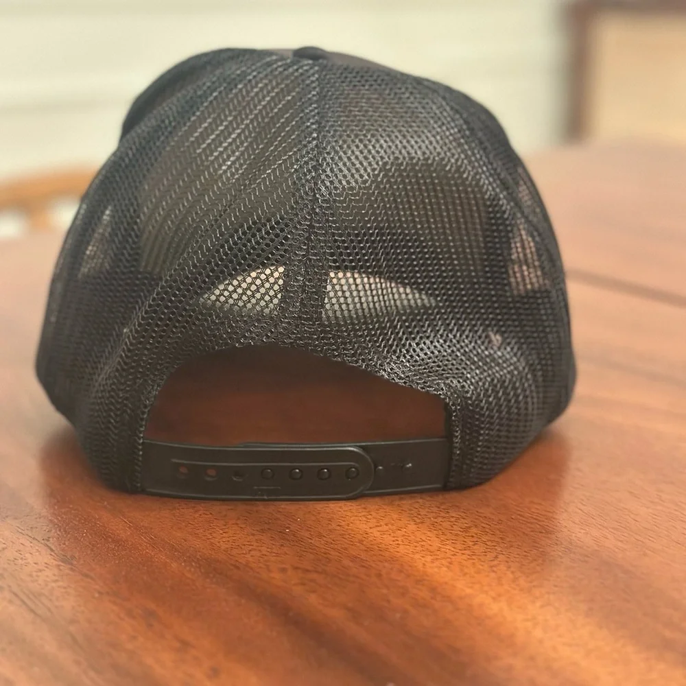ALOHA Collection Black Logo Trucker Hat - Picture 5 of 5